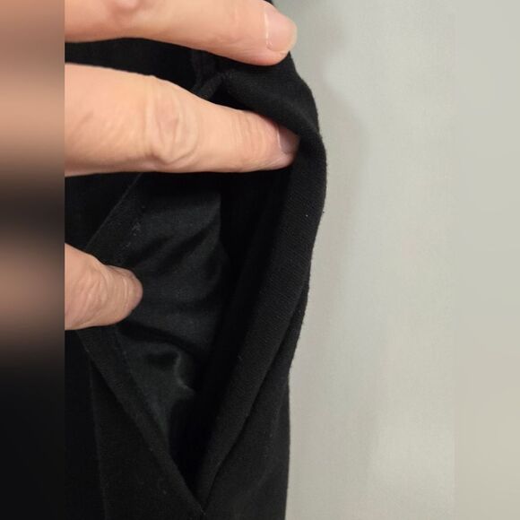 Eileen Fisher Elastic Waist Pull-on Pants Sz PP or 2P-4P Black - Picture 5 of 11